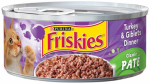 AMERICAN DISTRIBUTION & MFG CO 42184 Friskies, 5.5 OZ, Classic Patee Turkey & Giblet Cat Food