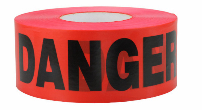 300 RED Danger Tape