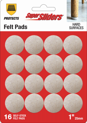 16PK 1" BGE Felt Pads