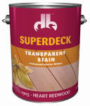 DUCKBACK PRODUCTS DPI019054-16 Superdeck, Gallon, Heart Redwood, Exterior Transparent Stain Oil For Decking