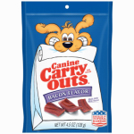 JM SMUCKER RETAIL SALES 10079100517869 Canine Carry Outs, 5 OZ, Bacon Flavor Dog Treat.<br>Made in: