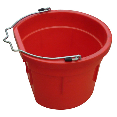 MR 8QT RED FLT Bucket