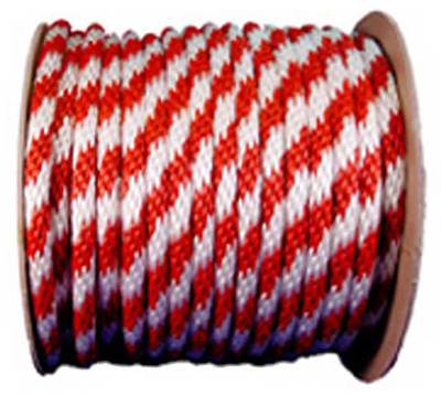 5/8x200 RED/WHT Rope
