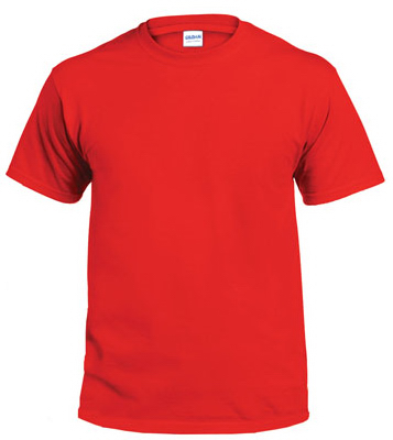 LG RED Short Tee Shirt