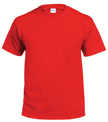 XXL RED Short Tee Shirt