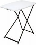 COSCO INC 37-129WSP4 18" x 26", White, Activity Table, PP Top, Height Adjustable