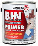 ZINSSER & CO 270976 B.I.N Advanced, Gallon, Synthetic Shellac, High Hiding Bright White Primer