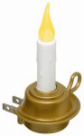 XODUS INNOVATIONS LLC FPC1255 Antique Brass, LED Candle Night Light, Rotating Plug-In Base, Use