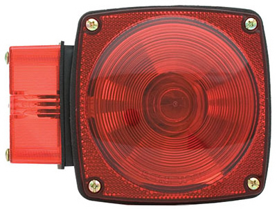 6-3/4" RED Trail Light