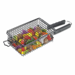 BLUE RHINO GLOBAL SOURCING 00356TV Grill Zone, Grill Flip Basket, Non-Stick, Perfect For Vegetables, Stir