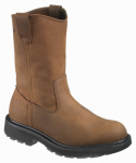 WOLVERINE WORLDWIDE W04707 09.0M Size 9, Medium, 10", Brown, Wellington Steel Toe Work Boot