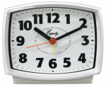 WHT Elec Alarm Clock