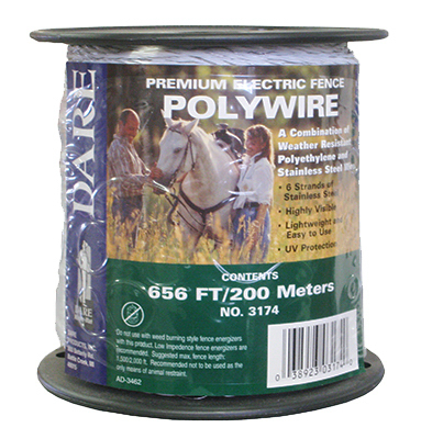 200mmx656WHT Poly Wire