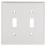 WHT 2G TOG Wall Plate