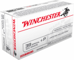 WINCHESTER AMMUNITION INC USA380VP Winchester, USA, 100 Round, 380 Automatic, Center Fire Pistol Ammunition