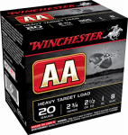 WINCHESTER AMMUNITION INC AAH208 Winchester, AA, 25 Round, 20 Gauge, Shotshell Ammunition, 2-3/4" Shell
