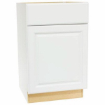 RSI HOME PRODUCTS SALES INC CBKB21-SW 21"W x 34.5"H x 24"D, White Finish, Assembled Base Cabinet