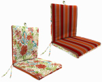 JORDAN MFG CO INC TV9701-1963/255 Clean Look Universal Chair Cushion, Spun Polyester Fabric, Reversible Design