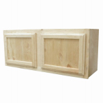 KAPAL LLC W3615-PFP 36" x 15", Pine, Unfinished Wall Assembled Cabinet, All Plywood