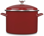 10QT RED StockPot/Cover