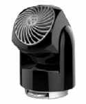 VORNADO FANS CR1-0094- 06 Flippi V6, 2 Speed Black Fan, Flips & Pivots To