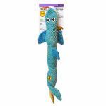 OUTWARD HOUND 0647 Stuffing Free Floppy Shark Dog Toy, Tons Of Fun With