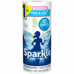 GEORGIA PACIFIC CORPORATION 21909 Sparkle, Single Family Roll, Print Regular Paper Towel, 44 2-Ply