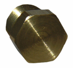 LARSEN SUPPLY CO., INC. 17-9163 1/8" Male Pipe Thread, Brass, Hex Head Plug, Lead Free