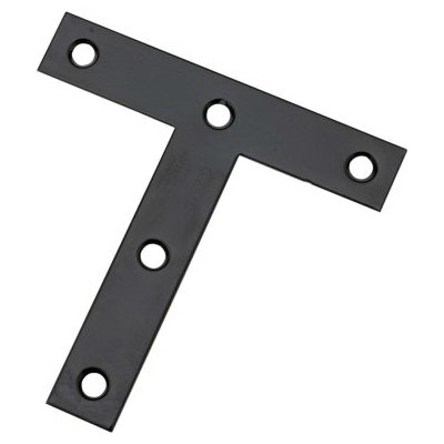4x4 BLK T-Plate