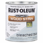 RUST-OLEUM 297411 QT, Bleached Blue, Ultimate Interior Wood Stain, 1 Coat Coverage