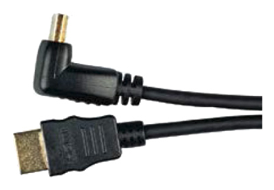 6 BLK HDMI R Connector