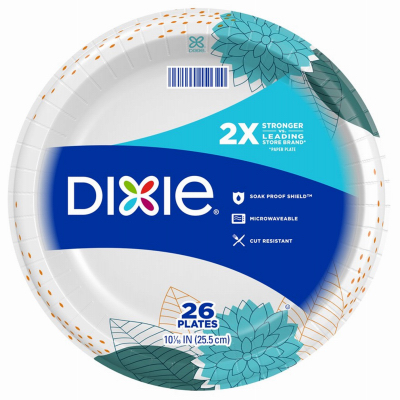 Dixie 26PK 10" Plates