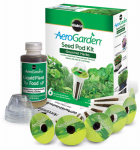AEROGROW INTERNATIONAL INC 806500-0208 6 Pod, Gourmet Herb Seed Kit, Enjoy Fresh Herbs All