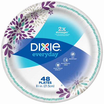 Dixie 48PK 8x1/2 Plates