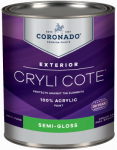 BENJAMIN MOORE & CO-CORONADO C2.36.4 Coronado Cryli Cote, QT, Semi-Gloss, Accent Base, 100% Acrylic Exterior