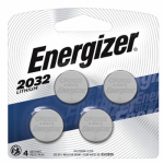 EVEREADY BATTERY CO 2032BP-4 Energizer, 4 Pack, 3V, Lithium, Coin Specialty Battery, Holds Power