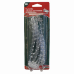 ADAMS MFG CO 8710-06-1040 10 Count, Clear Tie-It-All's, Re-Usable, Flexible, Ideal To Decorate Banisters