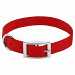WESTMINSTER PET PRODUCTS PE223891 Pet Expert, 1" x 19-22", Red, Nylon Dog Collar, With