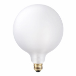 GLOBE ELECTRIC 80131 Globe, 60W, 120V, Frosted, G150, Dimmable, Incandescent Vintage Oversized Light