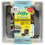PLANTATION PRODUCTS T14H Jiffy, 14 Count, Self Watering Greenhouse, 50 mm Pellet, Waters