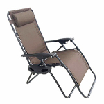 WOODARD CM LLC RXTV-1824-REG Four Seasons Courtyard, Regular Size, Steel Zero Gravity Chair, With