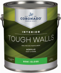 BENJAMIN MOORE & CO-CORONADO 22.34.1 Coronado Tough Walls, Gallon, Semi-Gloss, Deep Base, Acrylic Latex Interior