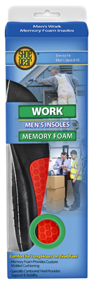 Mens Foam Work Insoles