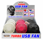 Turbo USB Desk Fan