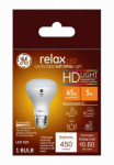 G E LIGHTING 45545 GE, LED5DR209CSW, 5W, Soft White Light Color, White Bulb Color