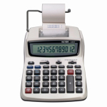 VICTOR TECHNOLOGY LLC 1208-2 12 Digit Compact Printing Calculator, Made With 20% Recycled Plastic