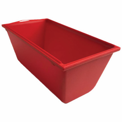 6" RED Plast Patch Pan