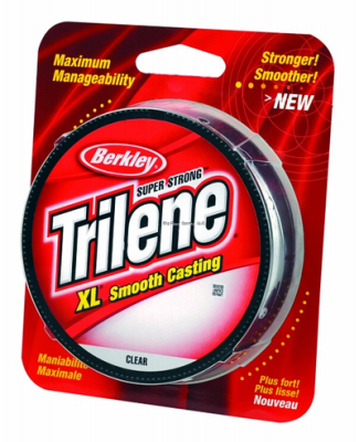 Berkley Trilene XL Smooth Casting Mono Filler Fishing Line Spool, Clear, 4  Lb., 330 Yd.