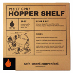 Pellet Hopper Shelf