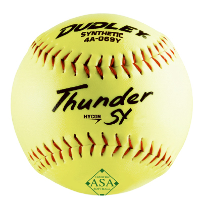 6PK 12"Thunder Softball